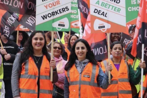 GMB members tell Asda: Respect your Workers with mass demonstration in Leeds