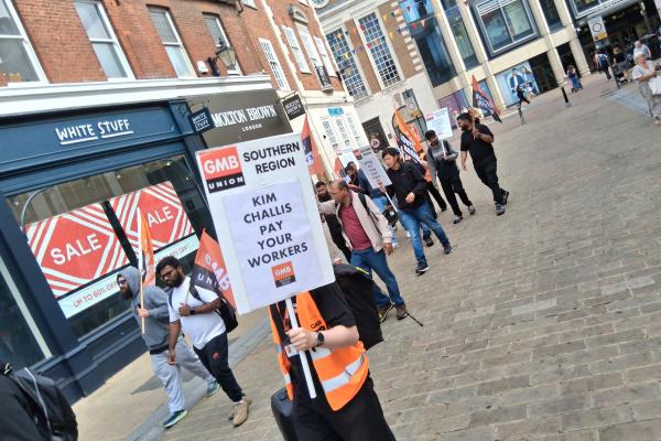“Kingston council, shame, shame.” “APCOA, shame, shame.”
