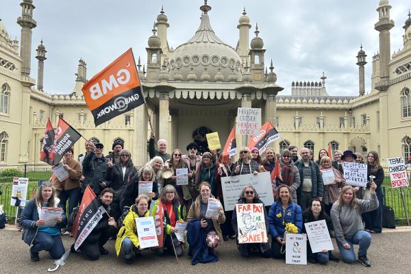 Further strike dates announced at Brighton Pavilion