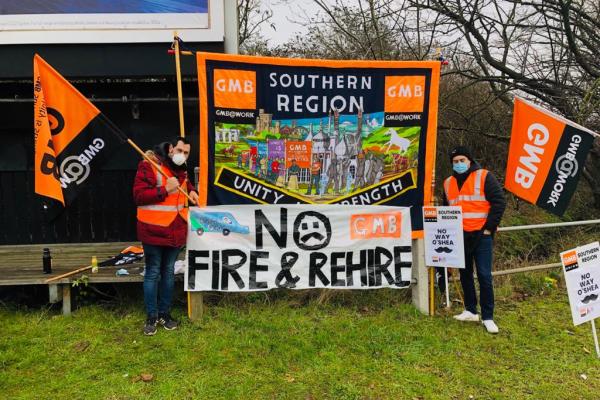 British Gas members on strike all over the region