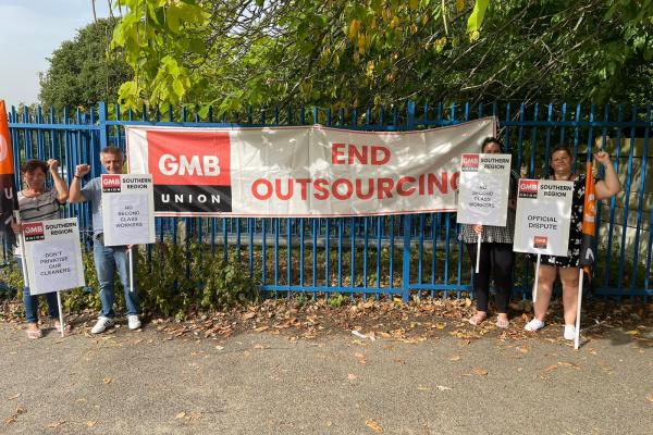 Strike over as cleaners at Chessington school celebrate win
