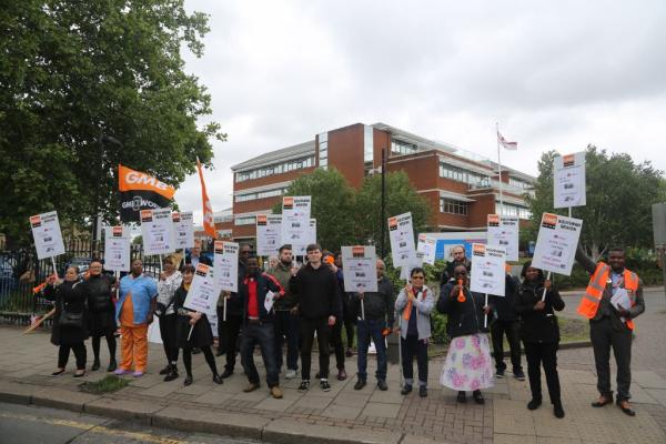 St Georges Hospital strike over bogus redundancy