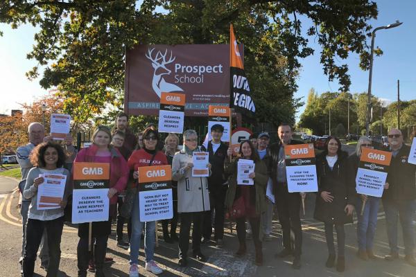 GMB Prospect School cleaners win fight against privatisation