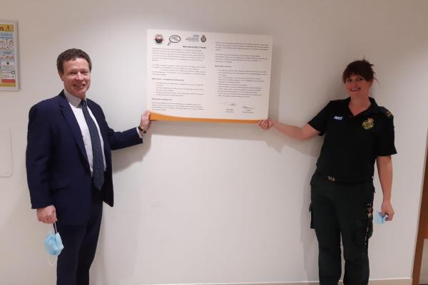 South East Coast Ambulance Trust first NHS employer to sign GMB Neurodiversity Charter