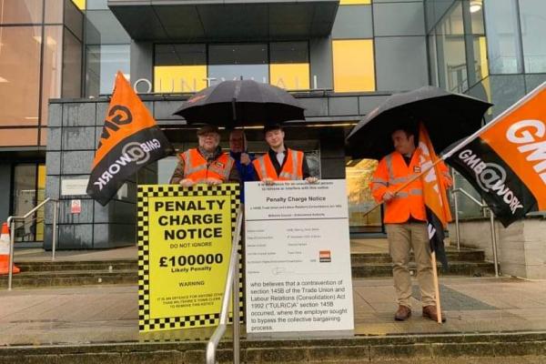 Wiltshire Traffic Wardens vote for further strike action in 'Fire & Rehire' dispute