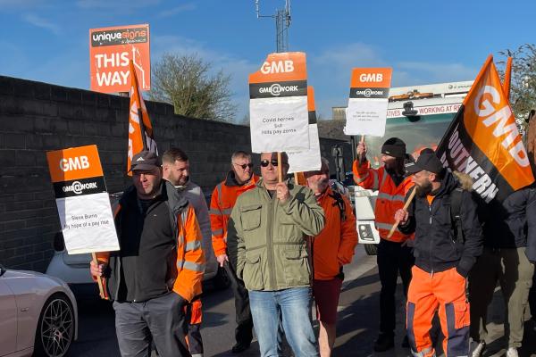 Wiltshire bin strike ends in massive win for GMB